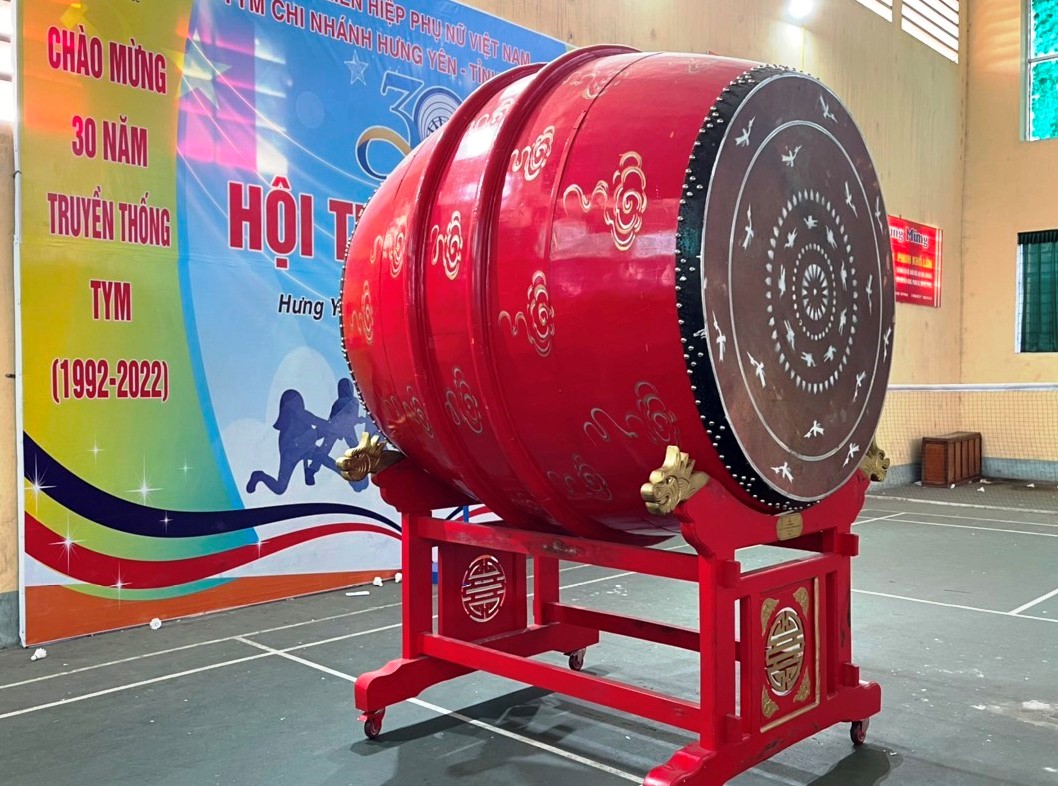 CAVI GROUP vinh dự được tài trợ Trống Sấm cho  UBND huyện Khoái Châu – Tỉnh Hưng Yên