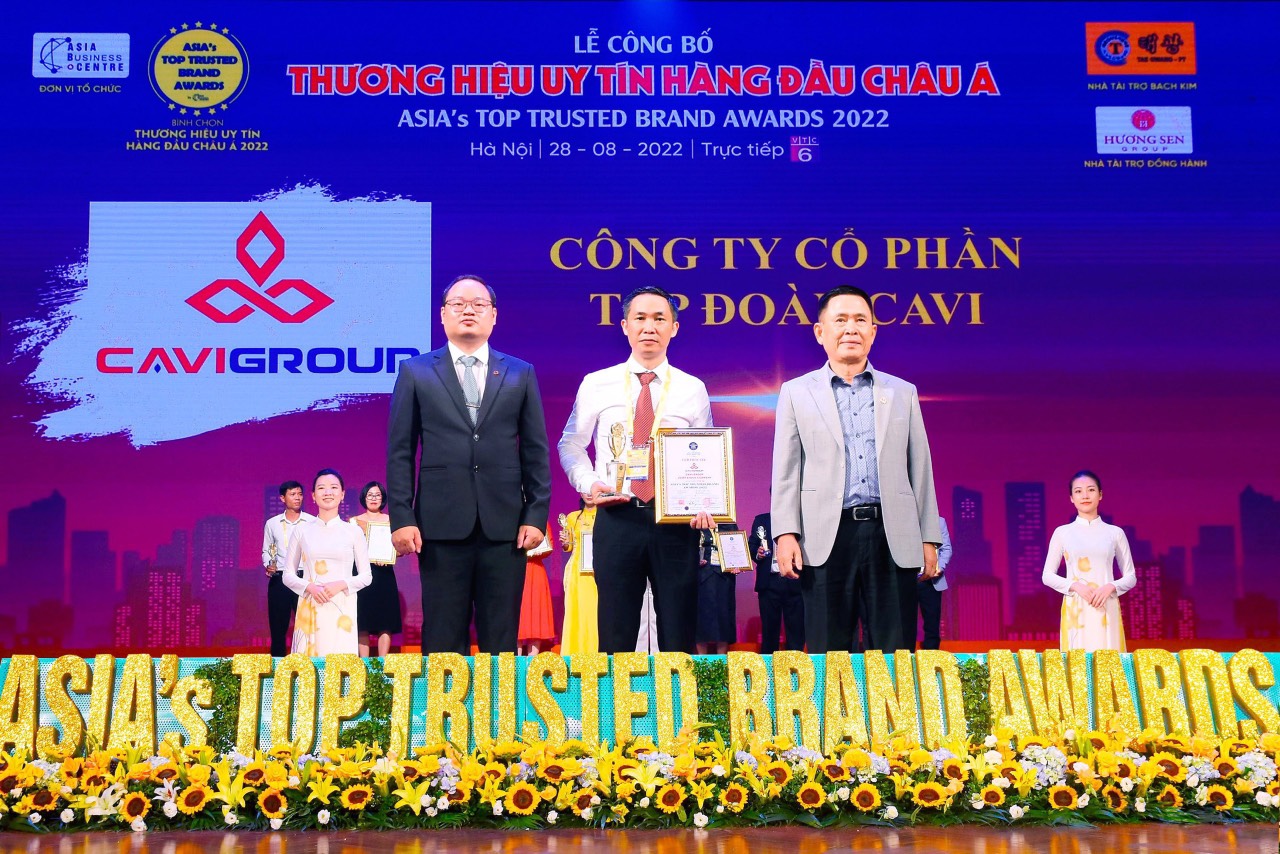 Công ty cổ phần tập đoàn cavi - tự hào thương hiệu chất ​lượng, tiêu biểu, uy tín hàng đầu Việt Nam 2022
