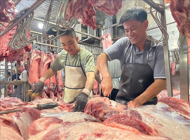 Doanh nghiệp, siêu thị vào cuộc bình ổn thị trường thịt lợn